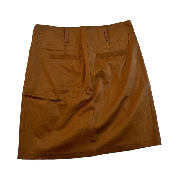 Stile Benetton Women’s Brown Button Down Mini Skirt Size 40 NWT - Picture 5 of 17